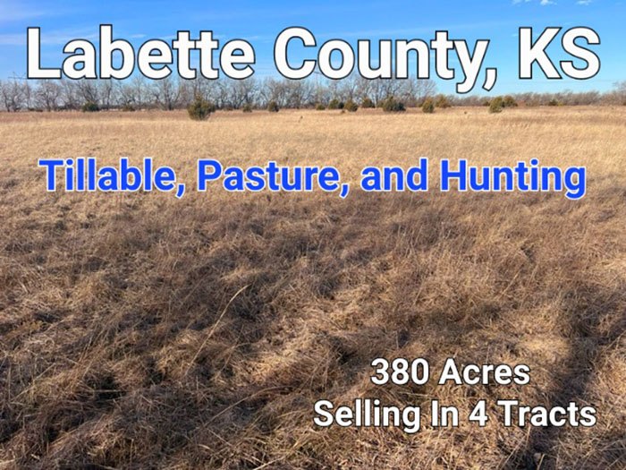 Labette County, KS multi-parcel real estate auction